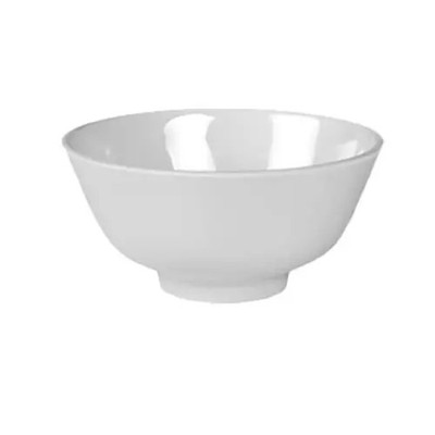 Thunder Group 3008TW 6 oz Imperial White Melamine Rice Bowl - 1 Doz