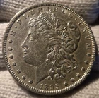 1895 O MORGAN SILVER DOLLAR COIN XF EXTRA FINE BEAUTY!