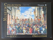 VERONESE NOZZE DI CANA PUZZLE 1000 PEZZI MUSEUM COLLECTION CLEMENTONI