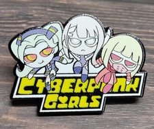 Japanese anime Cyberpunk: Edgerunners pin badge Rebecca Lucy Kiwi