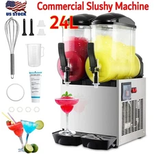 24L Commercial Slushie Machine Frozen Drink Margarita Machine for Bar Home Part