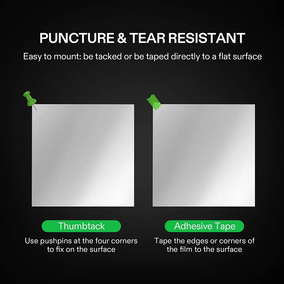 Rollo de película de Mylar altamente reflectante VIVOSUN 4x20 pies/4x50 pies/4x100 pies cuarto de cultivo 2 mil  Foto 2 de 4