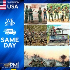 Bundle Lot 5 Master Box 3595 3599 35105 35107 35185 Vietnam War Era Series 1/35