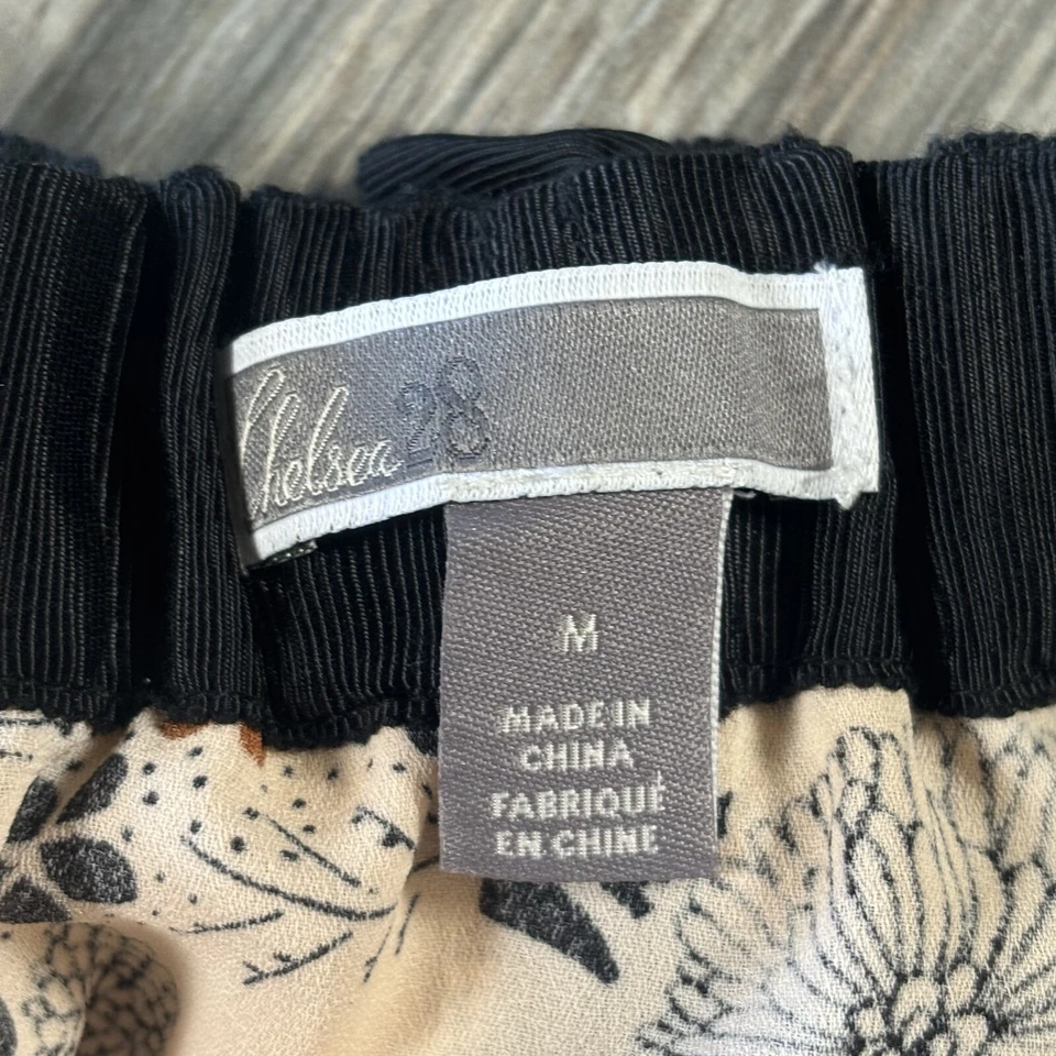 Chelsea 28 Blouse Top Women’s Medium Sleeveless Boho Hippie Round Neck - Image 3 of 4