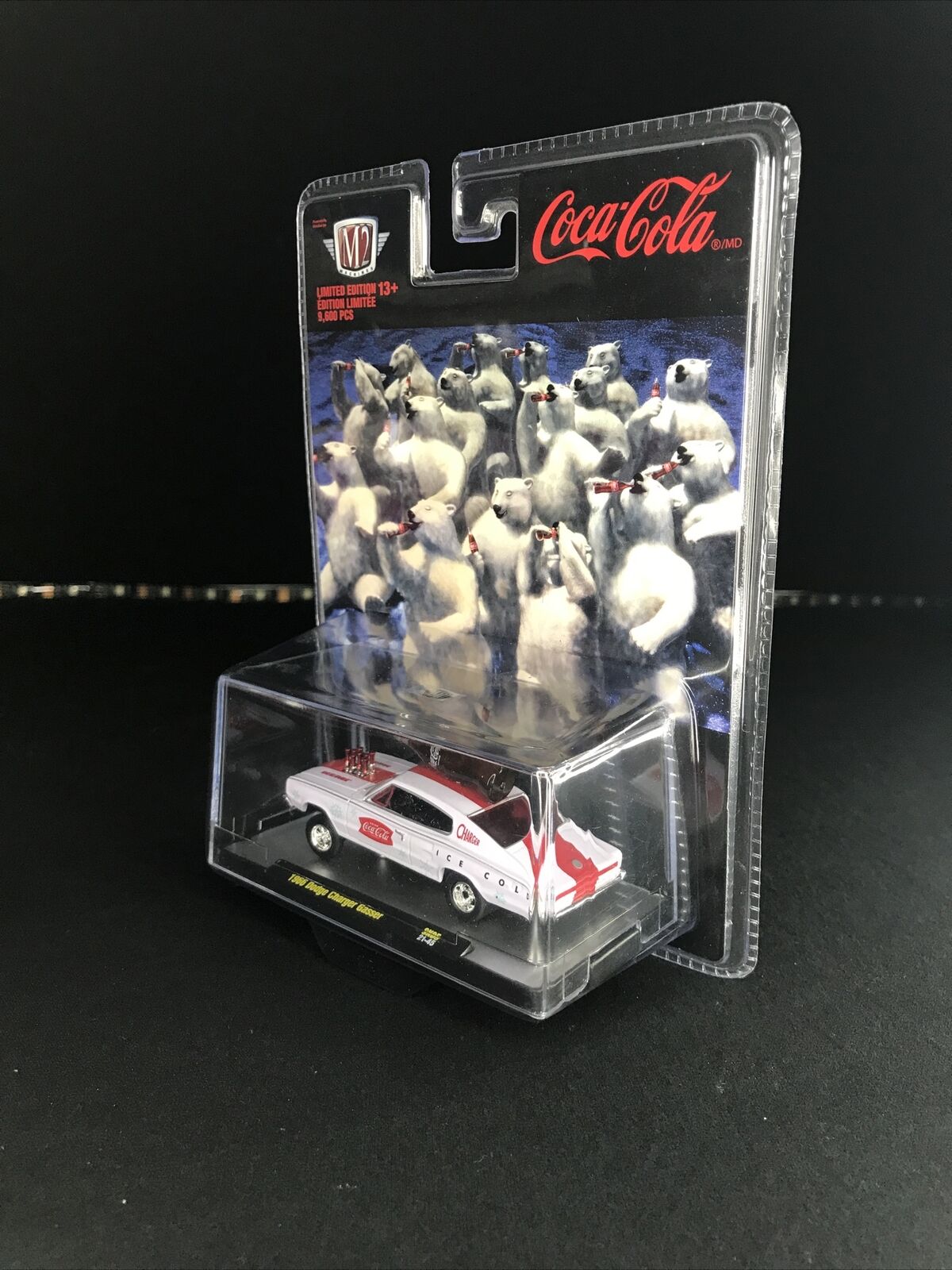 M2 Machines 1966 Dodge Charger Gasser Coca-Cola Christmas Polar