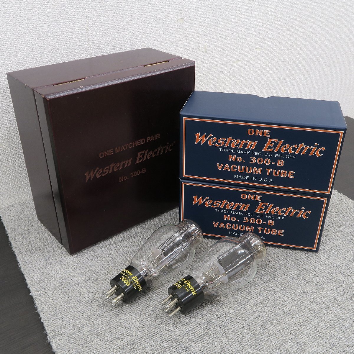 Vacuum Tubes Western Electric One 300-B Made in USA Lot of 2 Vacuum Tubes Western Electric One 300-B Made in USA Lot of 2