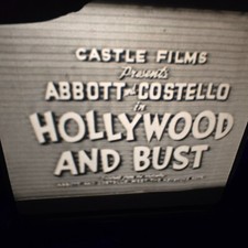 Hollywood and Bust - Super 8mm b&w/sound film - Abbott and Costello