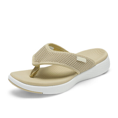 Womens Arch Support Soft Cushion Flip Flops Thong Sandals Slippers Shoes Size US