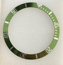 AFTERMARKET Rolex Submariner 16610LV KERMIT Green Aluminum Bezel Insert B3 Lime