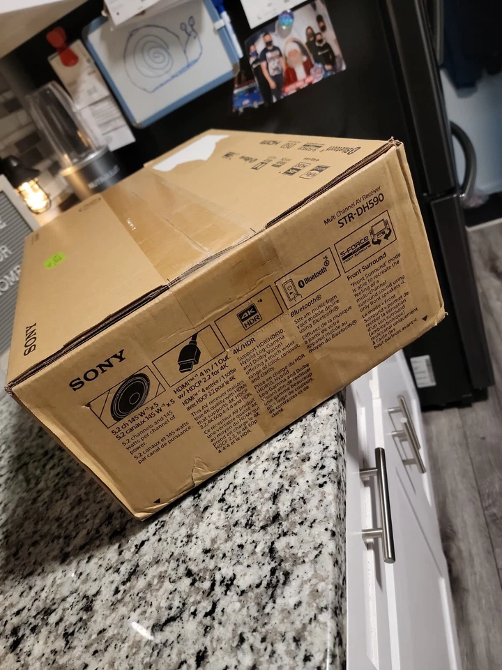 Sony STR-DH590 Bluetooth Hi-Res 4K Ultra HD 5.2 Ch HDMI Surround Sound Receiver - Image 2 of 4