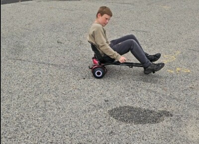 HoverKart Bugy Attachment Compatible with Most Hvercarts. Come With Cart/Chargr