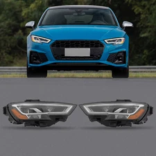 For 2017-2018 Audi A3 S3 Full LED Headlight Assembly Headlamps Left+Right Side