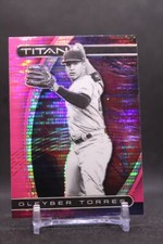 Gleyber Torres #24 2021 Panini Chronicles Titan Pink Pulsar New York Yankees