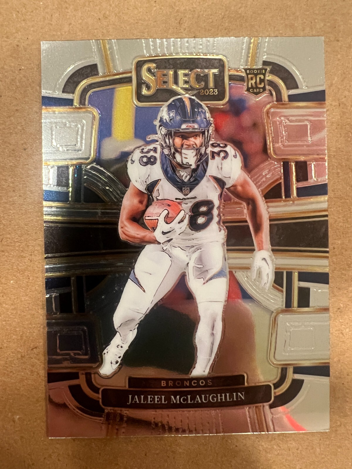 QTY: 2023 Panini Select - Jaleel McLaughlin ( Broncos ) Concourse Rookie RC #32