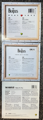 Beatles Real Love / Free As a Bird / Baby Its You 3 7