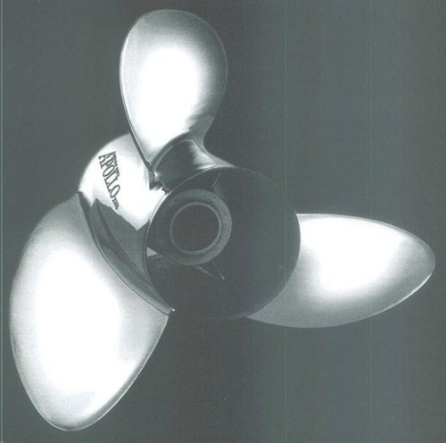 Michigan Wheel 993042 Apollo Stainless Propeller 3-Blade 14.4 x 15"P - 第 1/5 張圖片