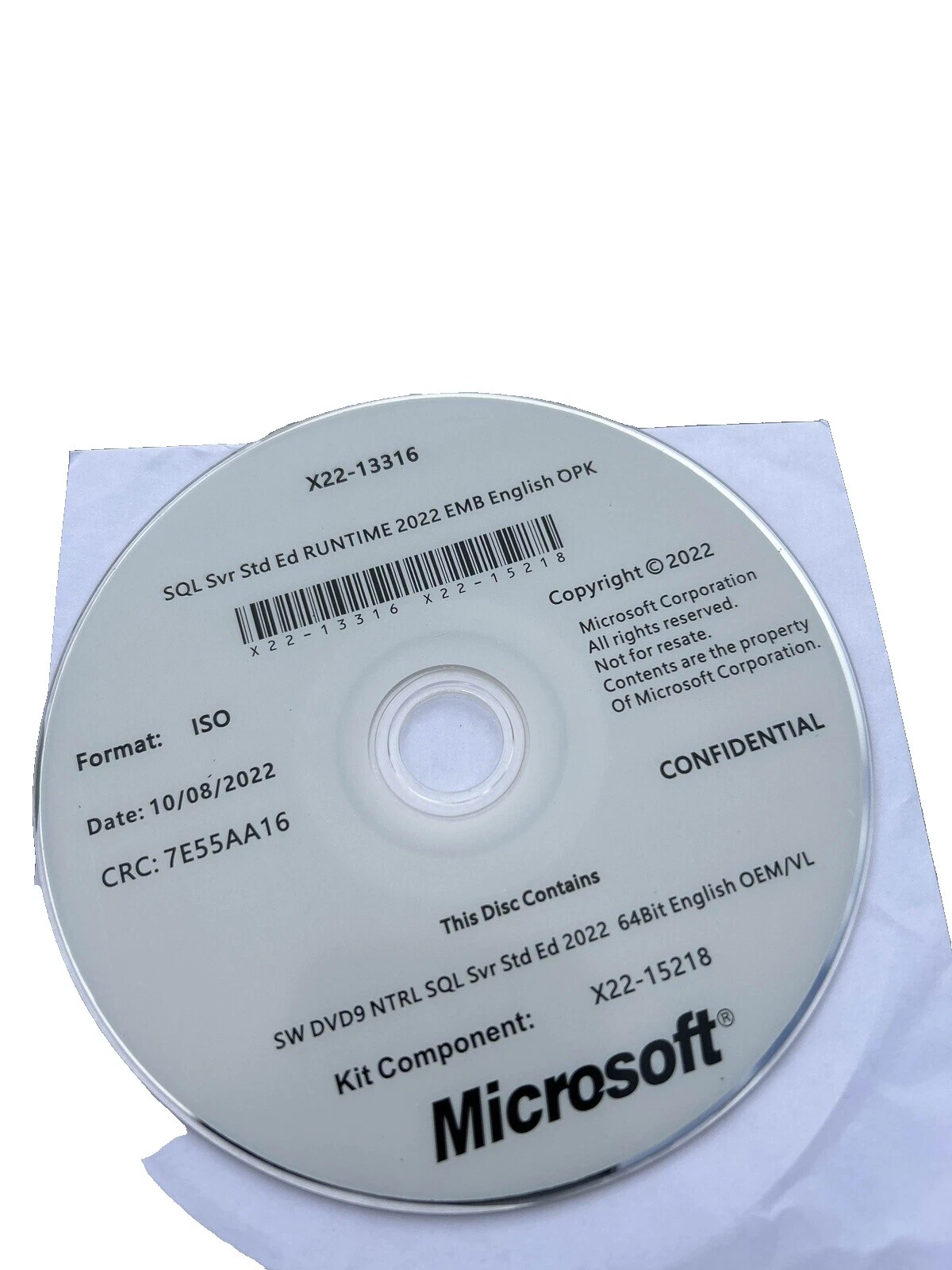 E-Mail Microsoft Server, Development & DBMS Software