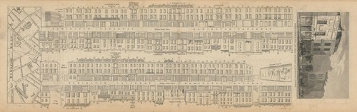 Tallis London Street View #35 Newington Causeway 1838 old antique map chart
