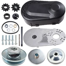 Torque Converter Go Kart Clutch 3/4 inch 10T 40/41 & 12T 35 Chain Drive Belt ...