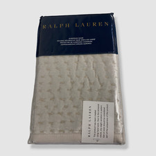 285 Ralph Lauren Home Gray Pearl Norris Euro Sham 26"L x 26"W