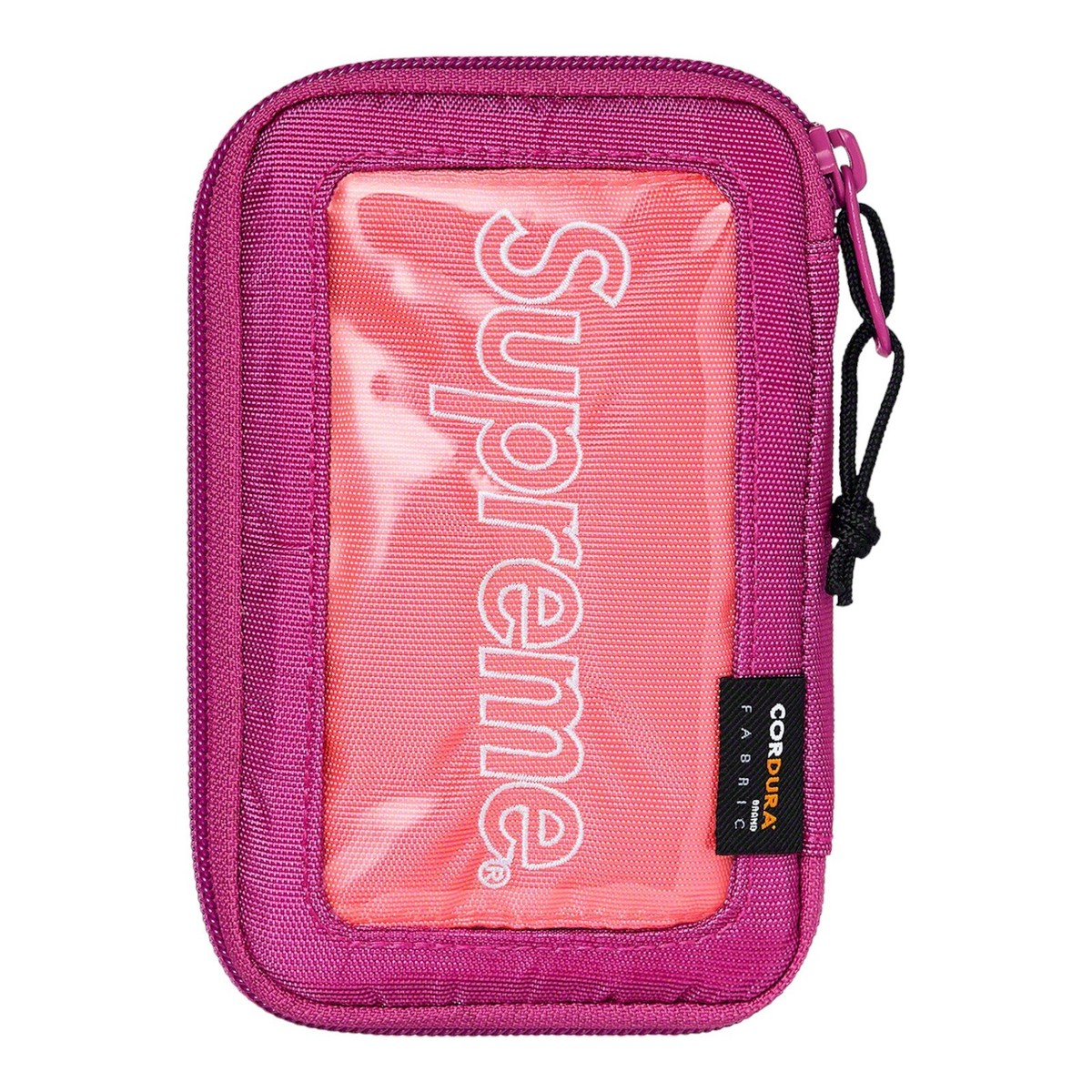 FW19 Supreme magenta small zip pouch cordura nylon bag Water FW19 Supreme magenta small zip pouch cordura nylon bag Water