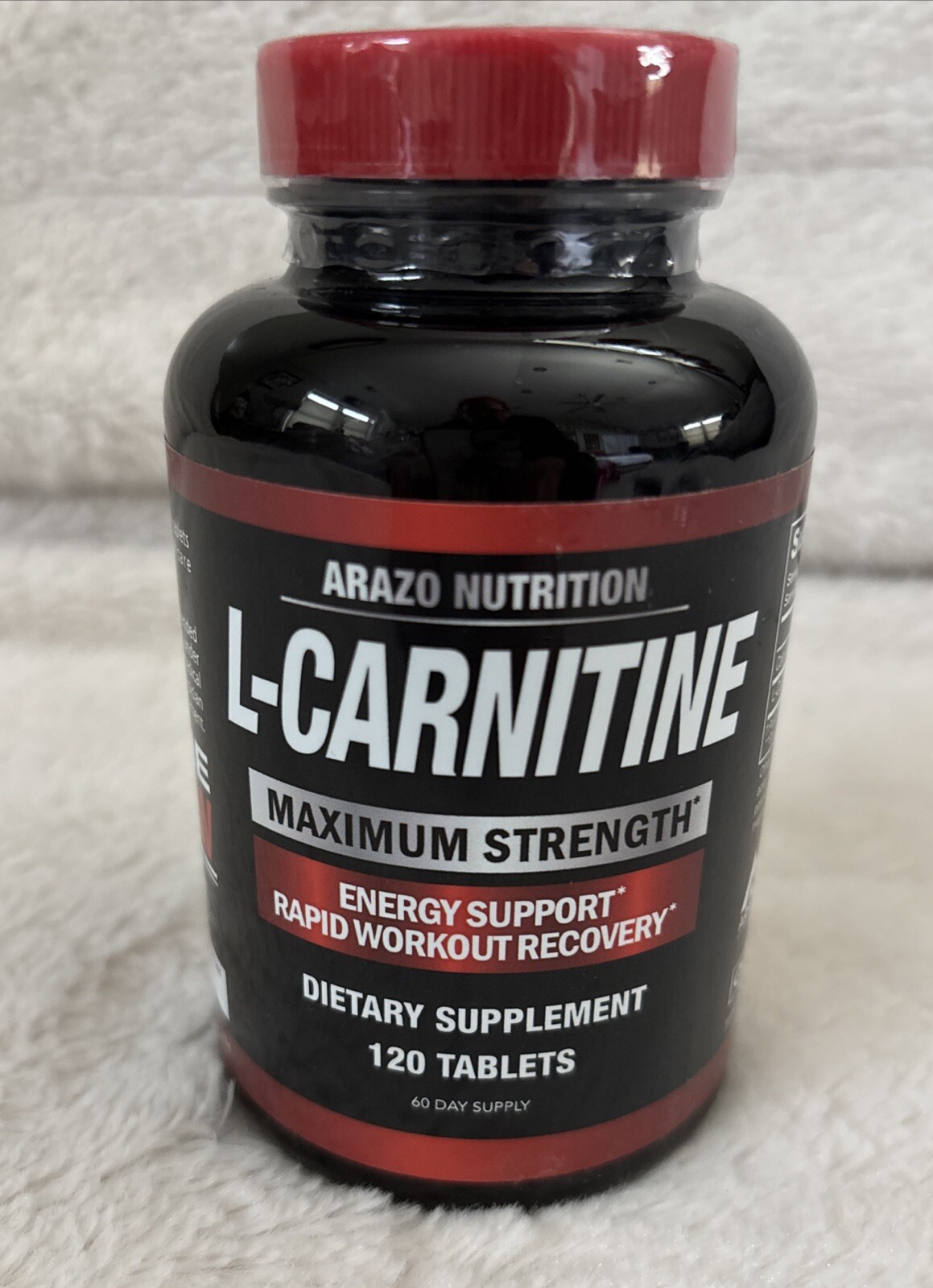 Arazo Nutrition  L-Carnitine 1000mg Maximum Strength exp 07/2026