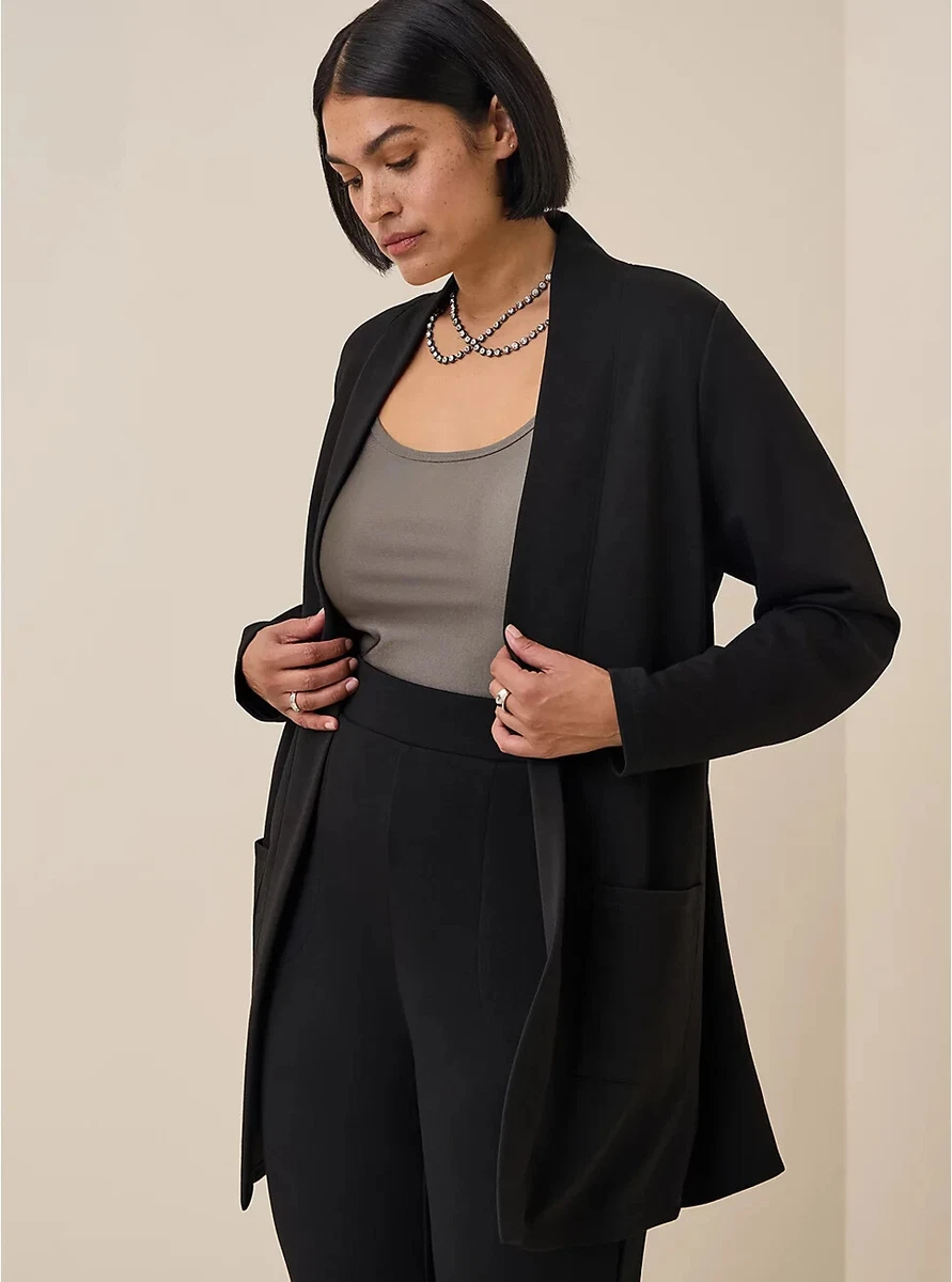 Torrid black shop cardigan