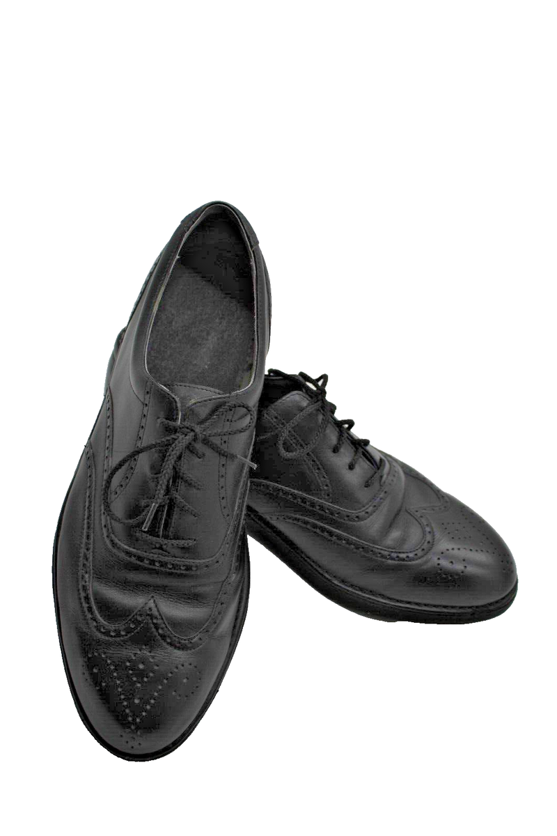 rockport black dress shoes Leather Uppers Oxford Lightweight Size 10.5 READ Talla:L lightweight truTECH shock absorption moss Tea party | Barbie