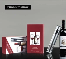 Electric Wine Automatic Bottle Opener Portable Wine Opener Foil Cutter Set Tool