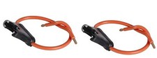 2pc 12 GAUGE ATC FUSE HOLDER IN-LINE AWG WIRE COPPER 12 VOLT POWER BLADE