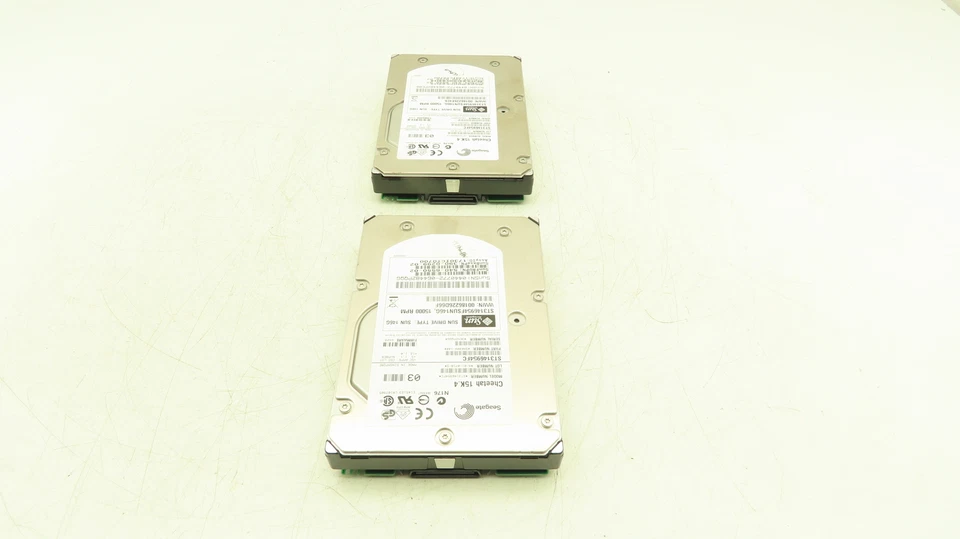 Sun/Seagate Cheetah 15K.4 Hard Drive Fibre Channel 15k rpm 3.5" 146Gb Lot of 2 - Image 4 of 4