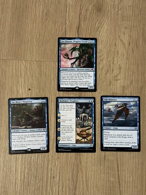 MTG - Jin-Gitaxias, Progress Tyrant (NM) + 3 Extra Bonus Cards! - (GREAT DEAL !)