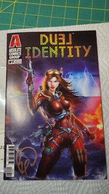 DUEL IDENTITY #1 - FOIL WHITE WIDOW - BENNY POWELL SIG w/COA