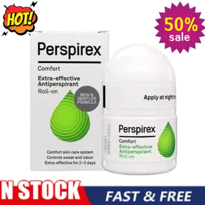 MARKENLOS Antitranspirante unisex Perspirex Comfort Roll on elimina el olor axilas.*