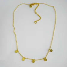 New 16" Madewell Round Chain Necklace Gift Vintage Women Party Holiday Jewelry
