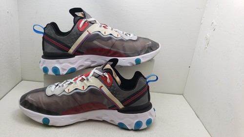 Nike React Element 87 Dark Grey Blue (AQ1090-003) Size 10.5 - Picture 4 of 14