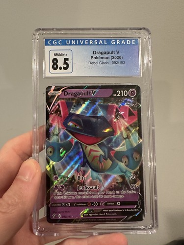 DRAGAPULT VMAX #093/192 Ultra Rare Pokémon Card Rebel Clash EUR 10,61