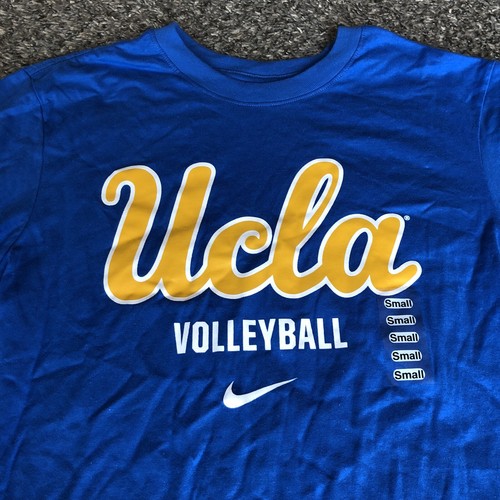 NEW Nike UCLA Bruins Volleyball T-shirt Blue Men’s Size Small - Picture 2 of 12