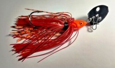 TWO - 1/2 OZ FIRE CRAW SWIMMING VIRBRATER MINNOW - MULTIPLE BLADE COLORS
