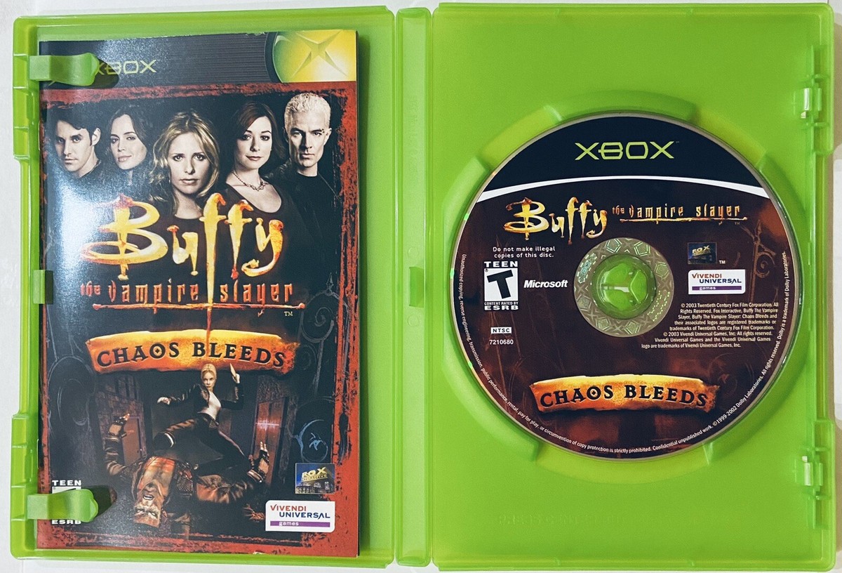 Buffy the Vampire Slayer: Chaos Bleeds - Original Xbox Game Buffy the Vampire Slayer: Chaos Bleeds - Original Xbox Game