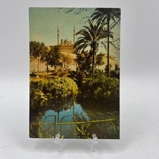 The Mohamed Aly Alabaster Mosque, Cairo, Egypt, Unposted, Vintage Postcard