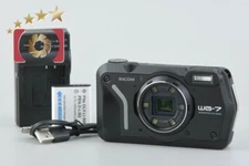 "Shutter count 2" RICOH WG-7 Black 20.0 MP Waterproof Action Camera