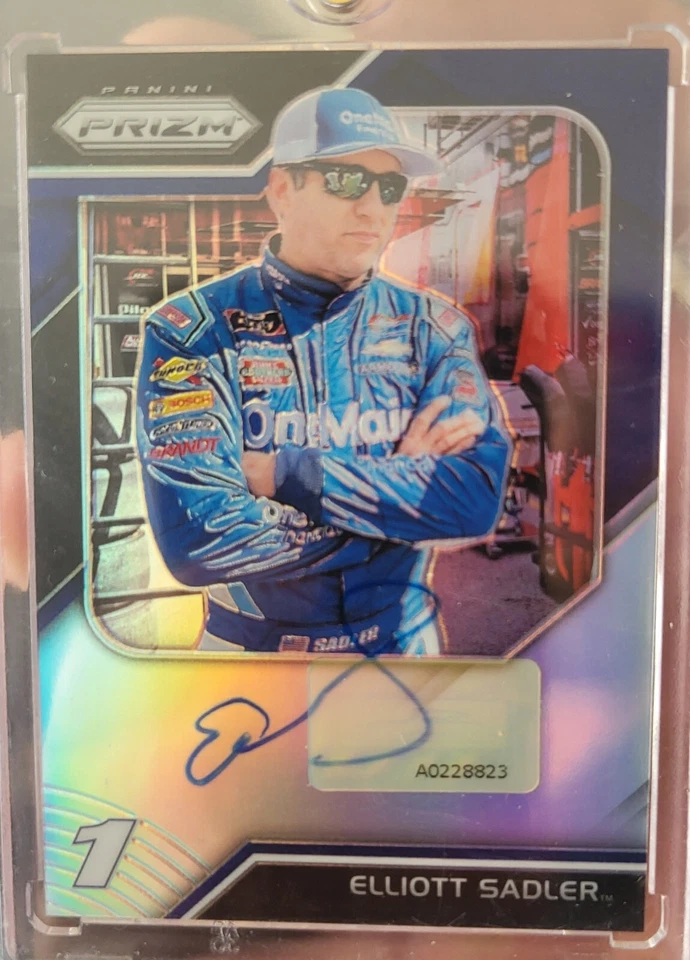 2018 Panini Prizm - Driver Signatures #DS-ES Elliott Sadler (AU) - Image 2 of 3