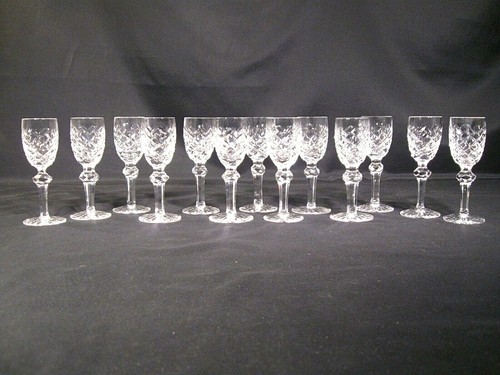 Waterford Kristall Powercourt Cordial Glas 13er Set - Bild 2 von 12