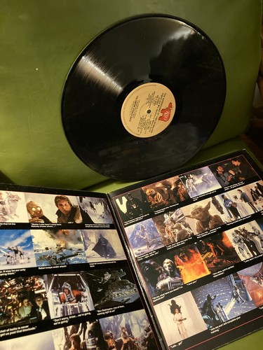 The Empire Strikes Back : Adventures Of Luke Skywalker LP Vinyl 1980 RSO VG+ - Picture 4 of 4