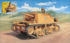 KIT MODELLINO MILITARE ITALERI CARRO ARMATO SEMOVENTE L 40 DA 47/32 SCALA 1:35