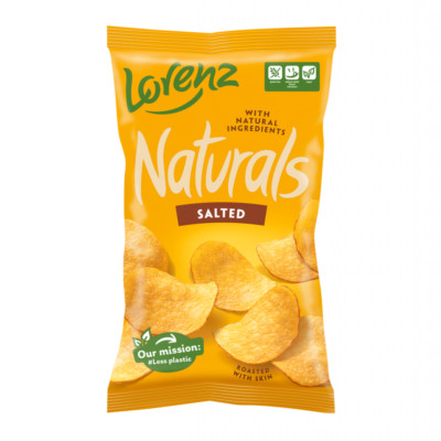 3 PACK X Lorenz Naturals Chips Salted 100 Gram