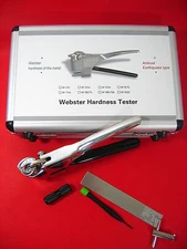 W-B92 Portable Webster Hardness Tester for Mild Steel Metal Hardness Tester