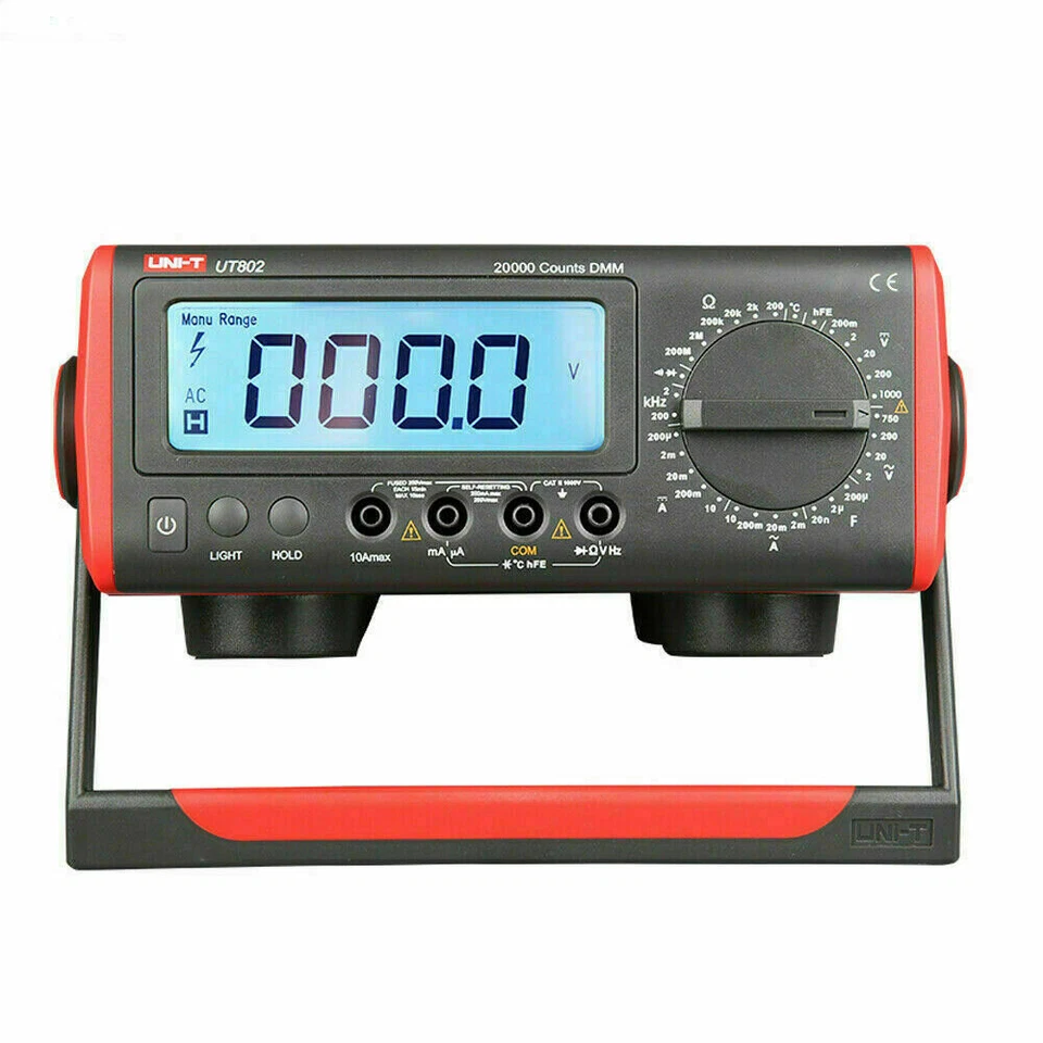 Uni-T UT802 True RMS Digitalmultimeter, 20000 Zählen, LCD-Display, RS232C USB - Bild 1 von 4