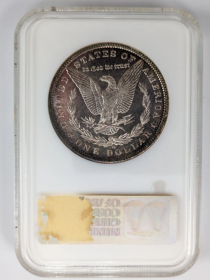 1900-O Morgan Silver Dollar NGC MS 64 PL OLD FATTY Prooflike Flashy Mirrors - Image 2 of 4